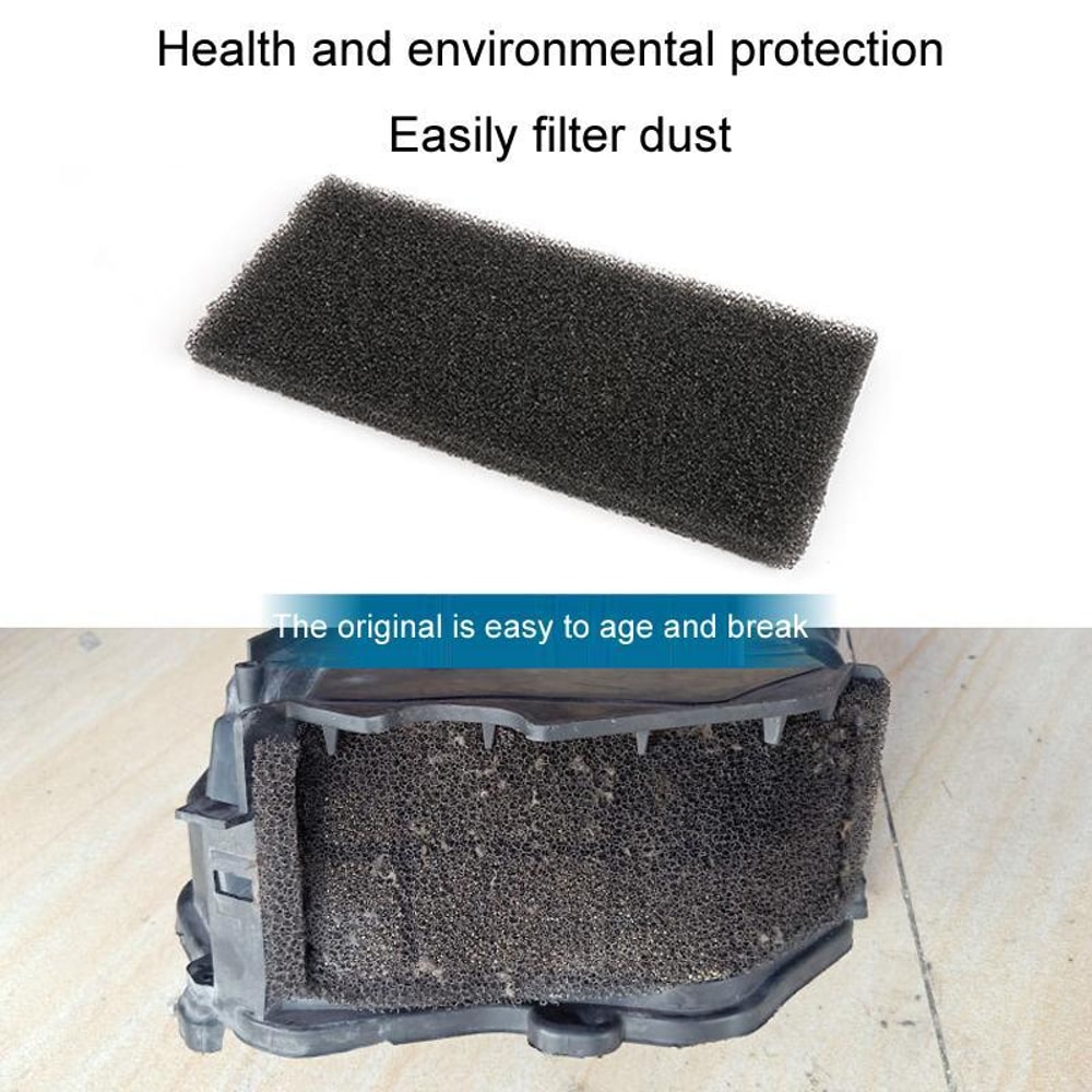 Series Evaporator Blower Dustproof Sponge Air Filter for Cabin AC Protection