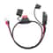 Terminal to SAE Fused Battery Charger Extension Cable for Motorcycle Car
