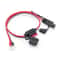 Terminal to SAE Fused Battery Charger Extension Cable for Motorcycle Car