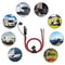 Terminal to SAE Fused Battery Charger Extension Cable for Motorcycle Car
