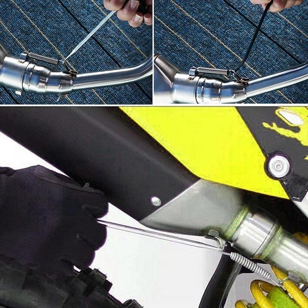 Heavy Duty Motorcycle Exhaust Spring Hook Tool for Fast Repairs