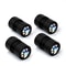 Bear Claw Metal Tire Valve Caps Set Durable Car Tire Valve Covers Anti Theft Protection