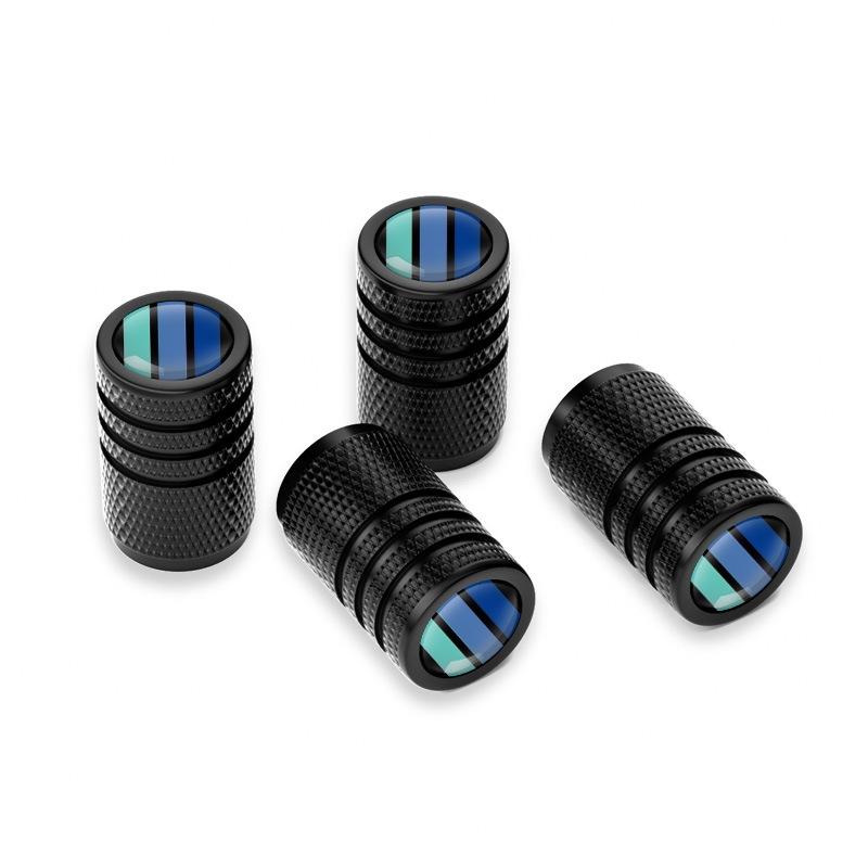 Premium Aluminum Car Tire Valve Caps Dustproof Universal Wheel Accessories