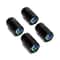 Premium Aluminum Car Tire Valve Caps Dustproof Universal Wheel Accessories