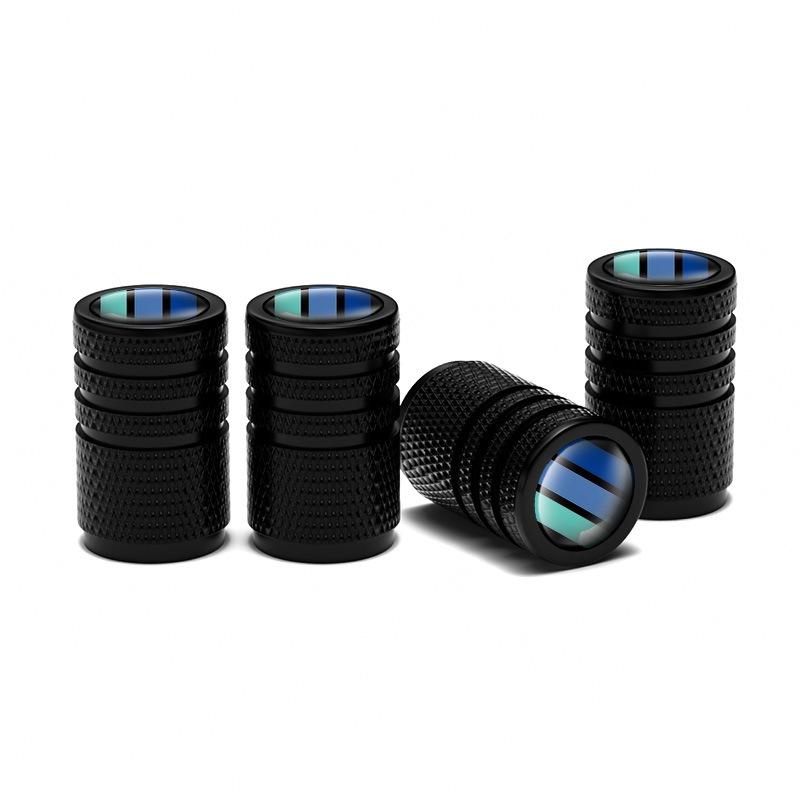 Premium Aluminum Car Tire Valve Caps Dustproof Universal Wheel Accessories