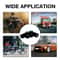 Premium Aluminum Car Tire Valve Caps Dustproof Universal Wheel Accessories