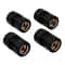 Ghost Lantern Tire Valve Caps Set Dustproof Car Tire Accessories Halloween Style