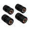 Ghost Lantern Tire Valve Caps Set Dustproof Car Tire Accessories Halloween Style