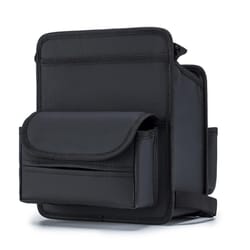 car seat storage bag & car seat back organizer with tissue box holder mesh car organizer for car interior