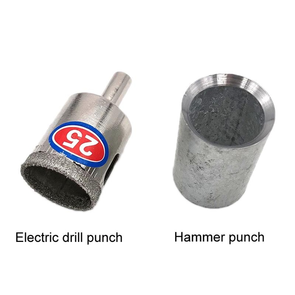 Car Floor Mat Hole Punch Drill Bit Set Automotive Leather Floor Mat Cutter Tool