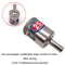 Car Floor Mat Hole Punch Drill Bit Set Automotive Leather Floor Mat Cutter Tool