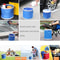 Foldable Water Bucket Portable Camping Bucket Collapsible Oxford Cloth Bucket for Camping Car Wash Fishing
