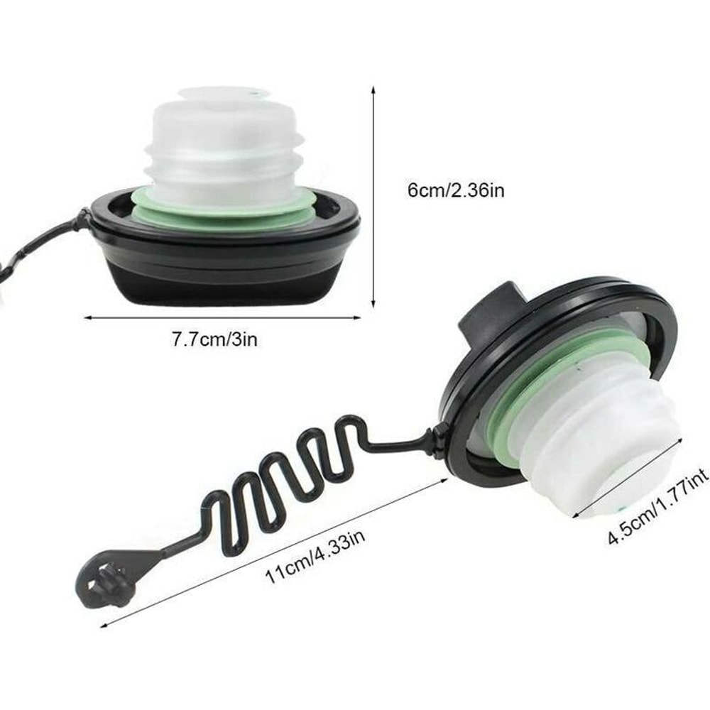 Ford Transit Fiesta Fusion Fuel Tank Cap Replacement Black
