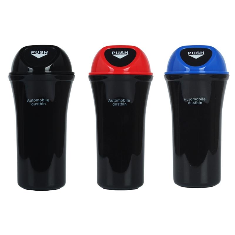 Car Cup Holder Trash Can & Interior Organizer Mini Vehicle Waste Bin