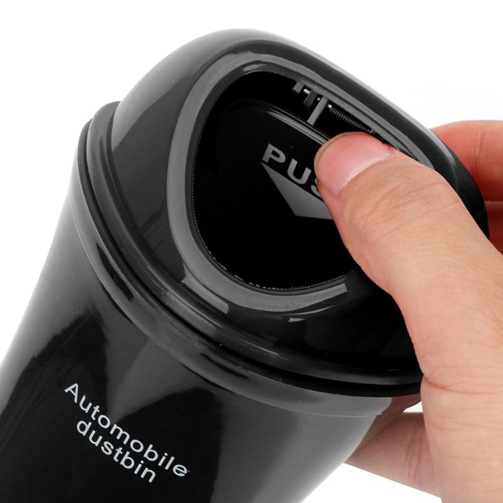Car Cup Holder Trash Can & Interior Organizer Mini Vehicle Waste Bin