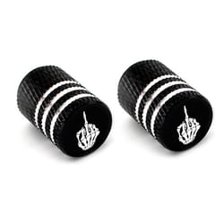skull laser tire valve stem caps set anti-theft car wheel accessories