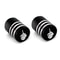 Skull Laser Tire Valve Stem Caps Set Anti-Theft Car Wheel Accessories