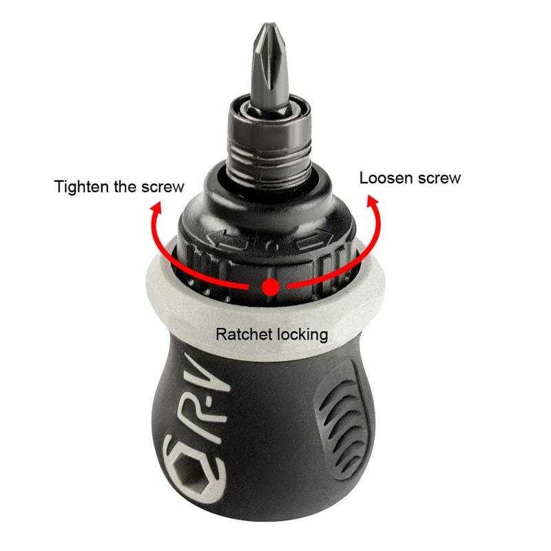 Multi-Use Magnetic Precision Screwdriver Set Telescopic Chrome Vanadium Bits
