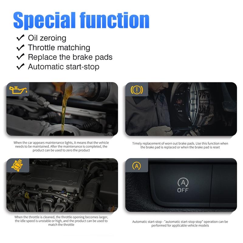 Car Code Reader & Diagnostic Scanner Fault Detector Tool