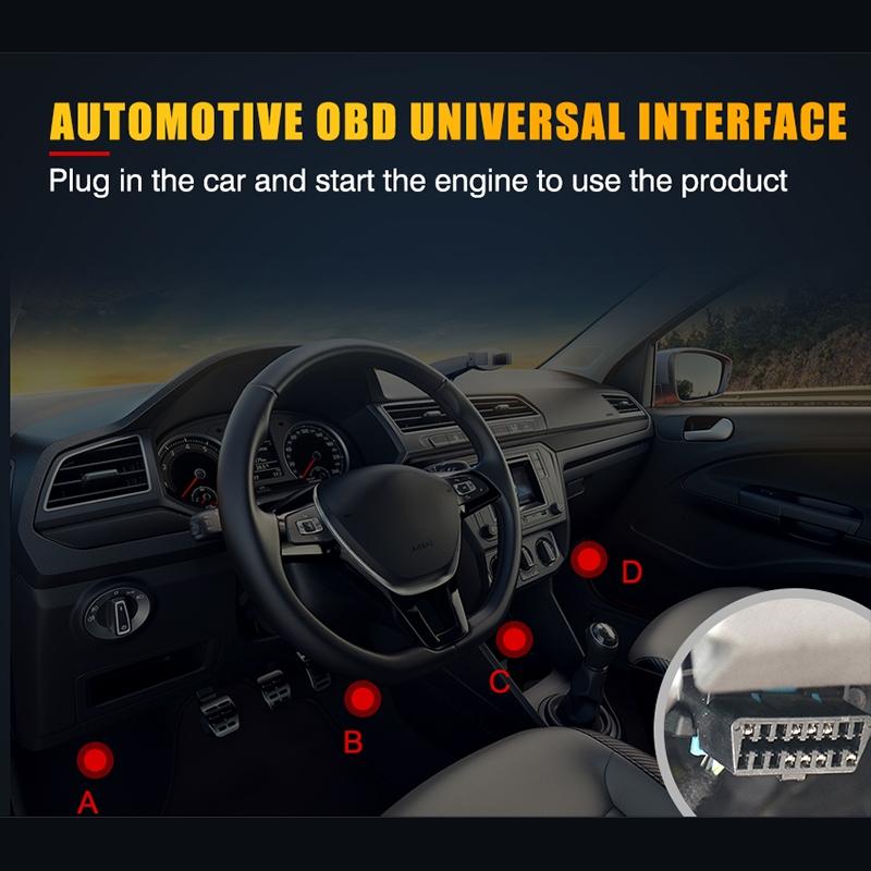 Car Code Reader & Diagnostic Scanner Fault Detector Tool
