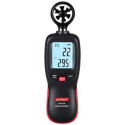wintact bluetooth wind speed meter air velocity data logging anemometer
