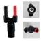 Banana Adapter Oscilloscope Probe Connector for Multimeter Testing