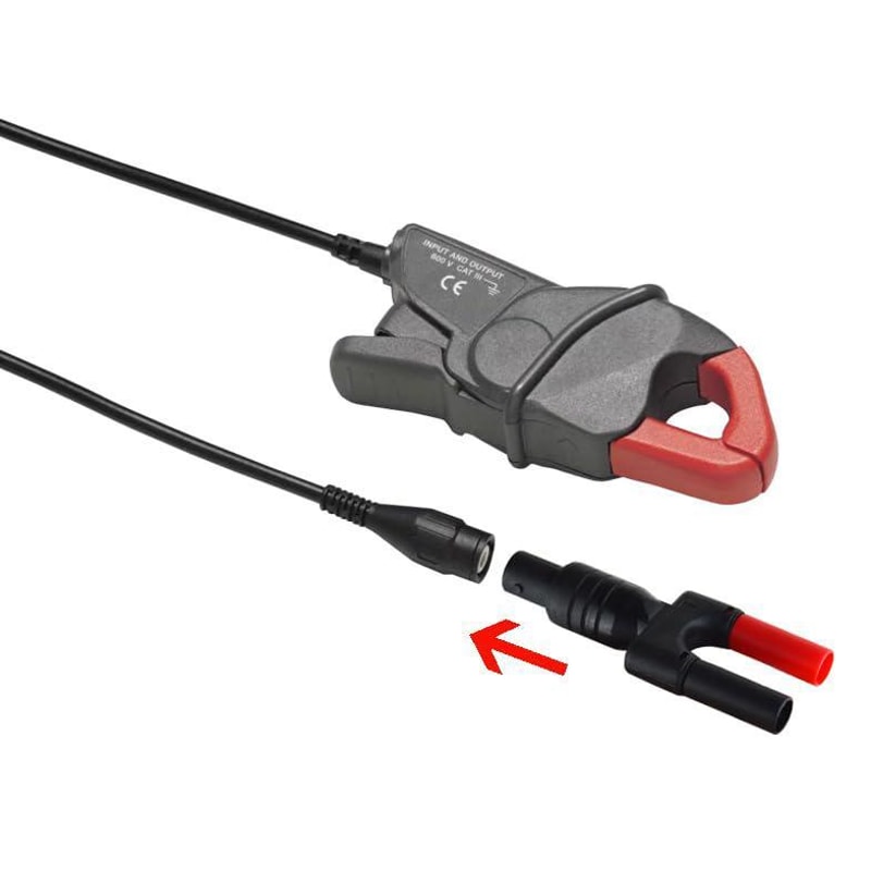 Banana Adapter Oscilloscope Probe Connector for Multimeter Testing