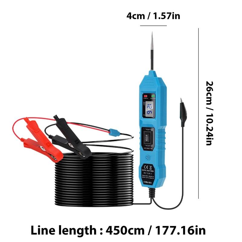 Vehicle Circuit Tester Automotive Diode Tester Multifunctional Car Circuit Detector Tool