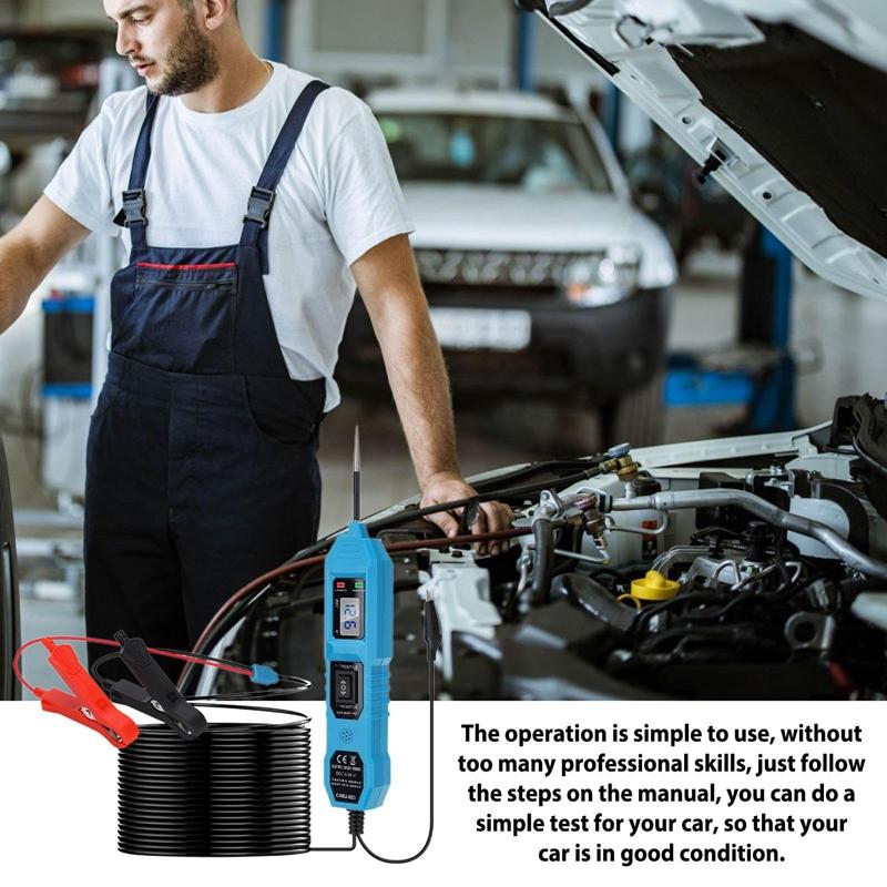 Vehicle Circuit Tester Automotive Diode Tester Multifunctional Car Circuit Detector Tool