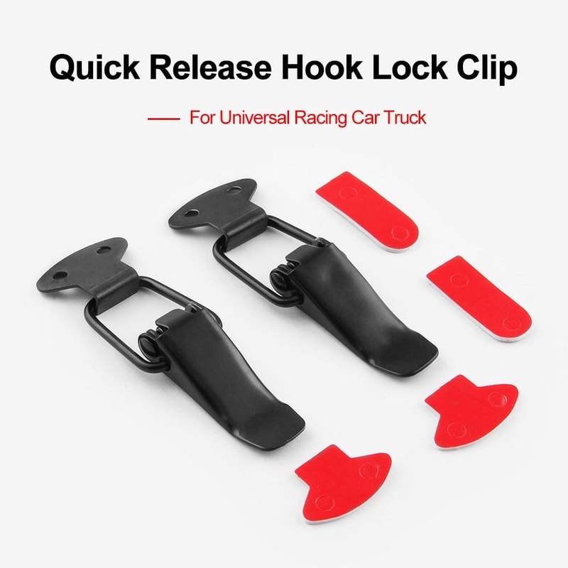 Universal Car Bumper Safety Fixing Buckle Iron Car Modification Accessories Clip