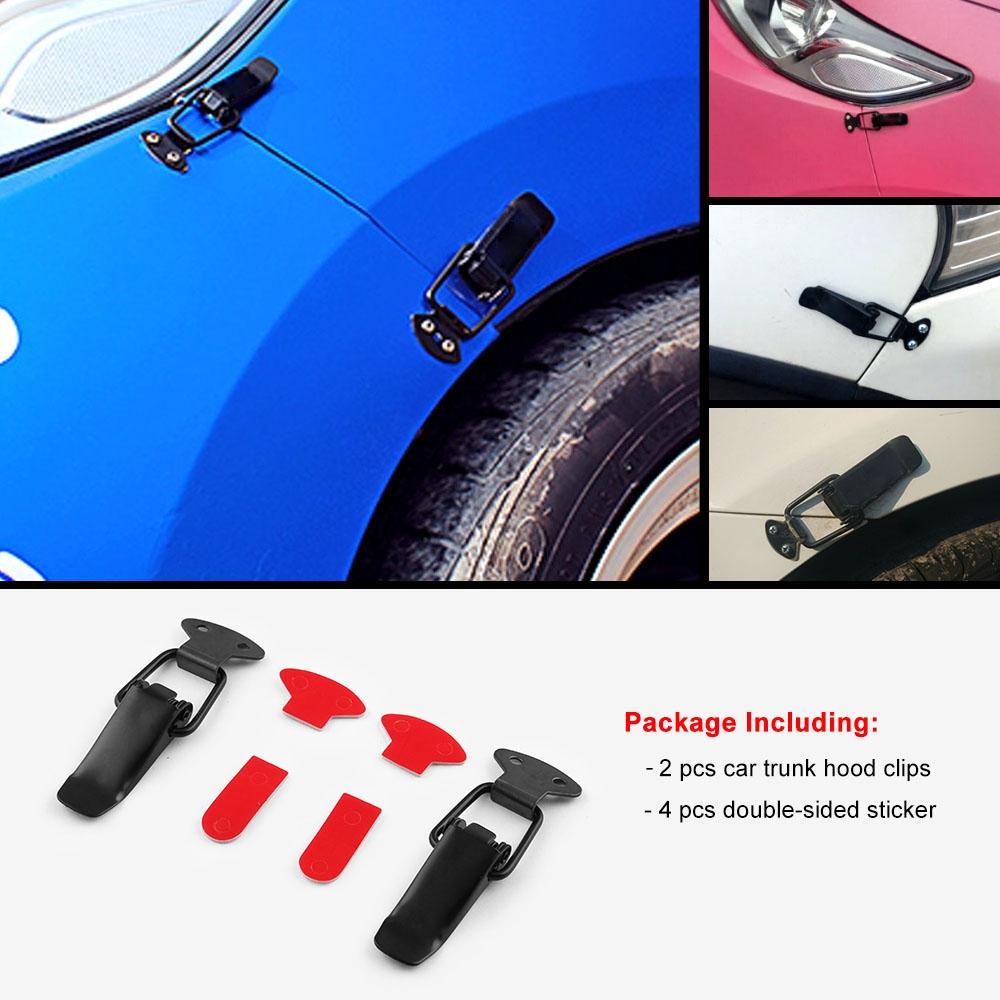 Universal Car Bumper Safety Fixing Buckle Iron Car Modification Accessories Clip