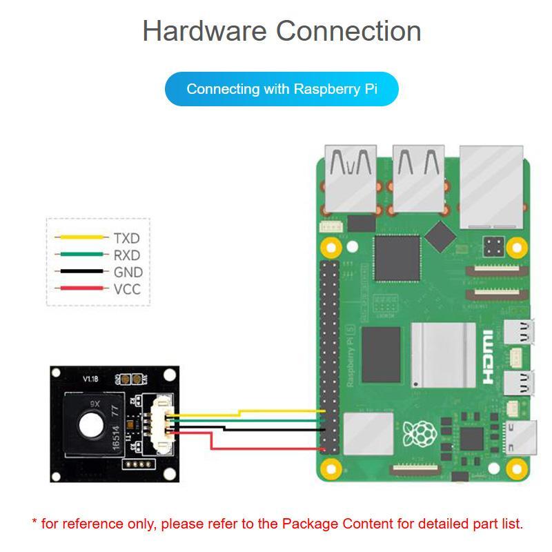 Waveshare Air Quality Gas Sensor Module for Raspberry Pi Arduino