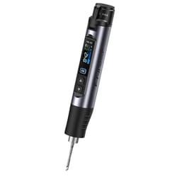 wireless soldering iron kit screen temperature controlled portable repair tool