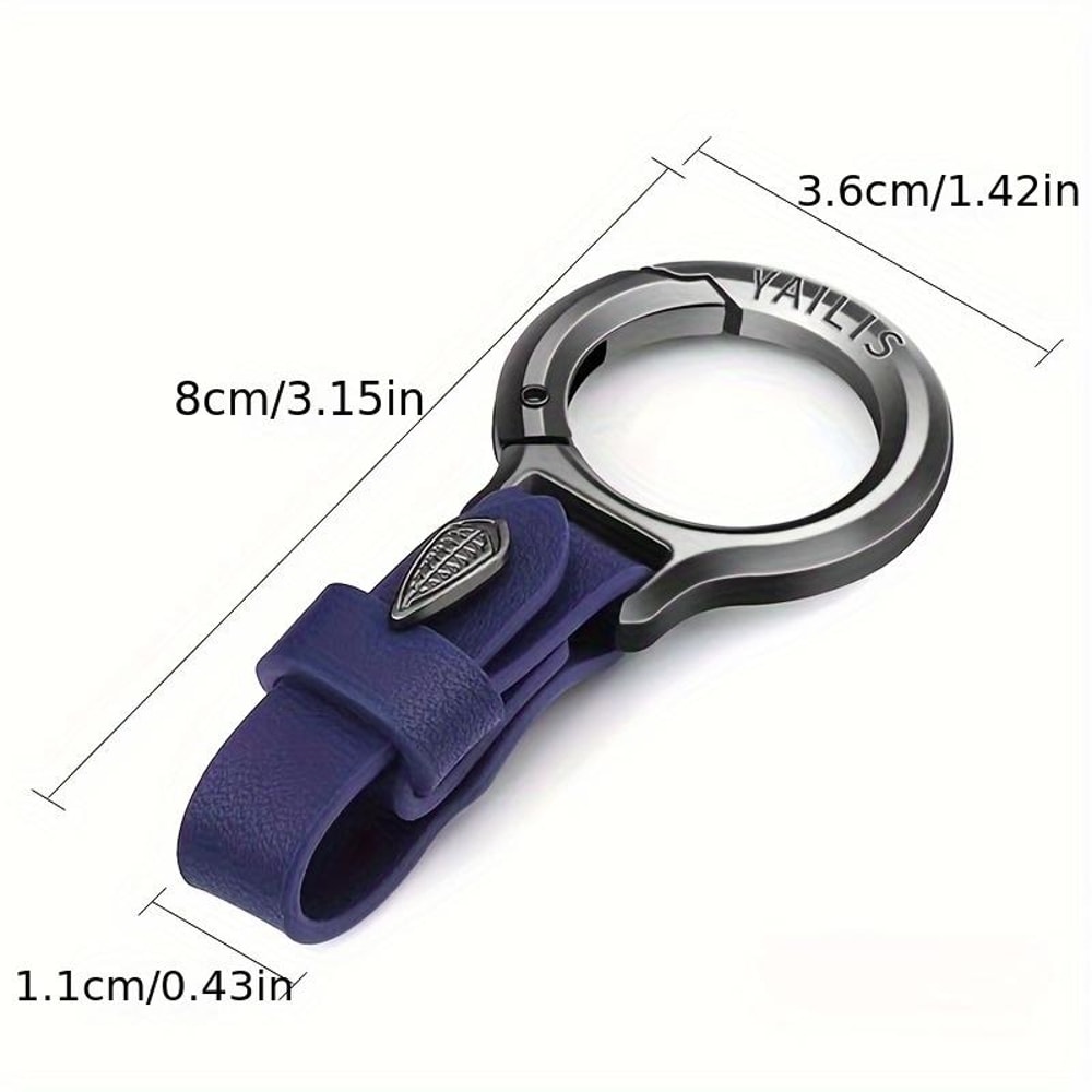 Alloy Car Keychain Belt Hook Key Holder Anti Loss Key Chain for Men & Women