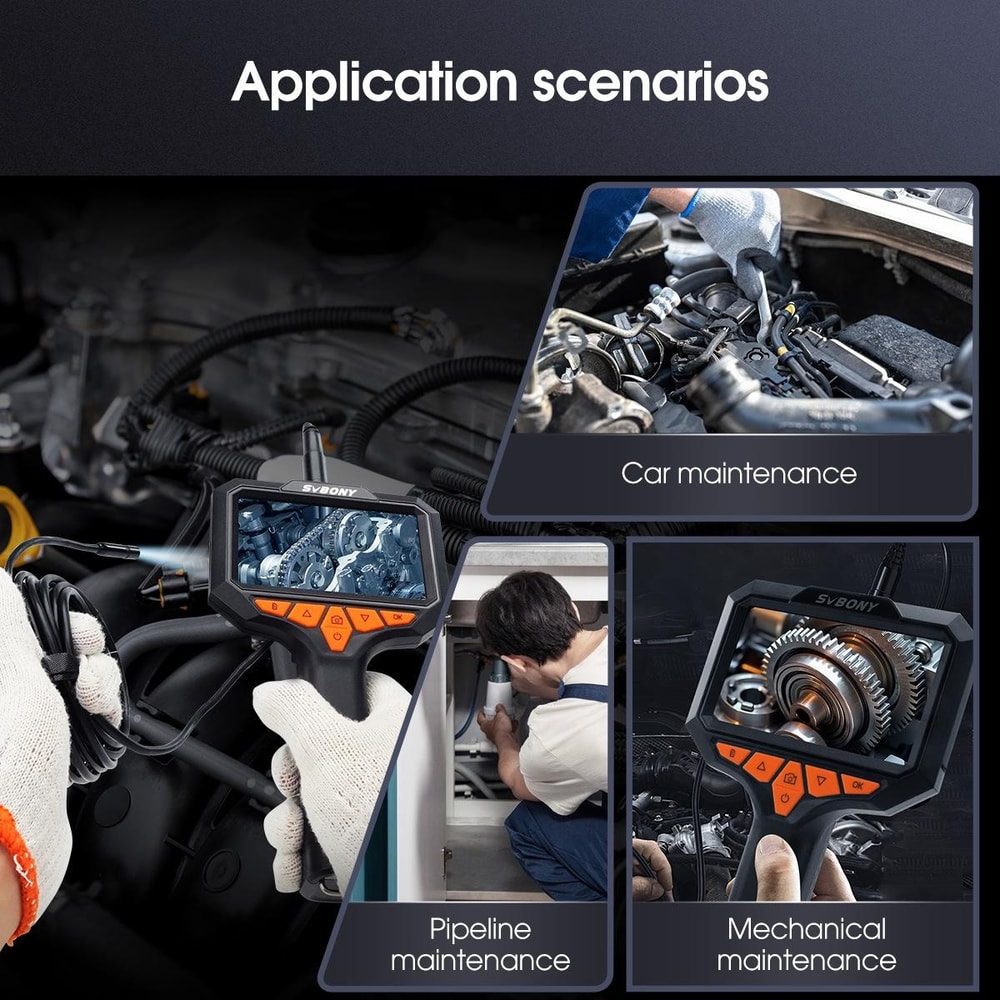 Industrial Borescope Inspection Camera Waterproof Probe