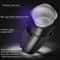 LED Car Ashtray Smokeless Car Ashtray Crystal Blue Portable Car Accessory Ashtray