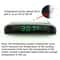 Solar Car Digital Clock With Temperature Time Date Week Display Automotive Dashboard Thermometer 6