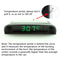 Solar Car Digital Clock With Temperature Time Date Week Display Automotive Dashboard Thermometer 6