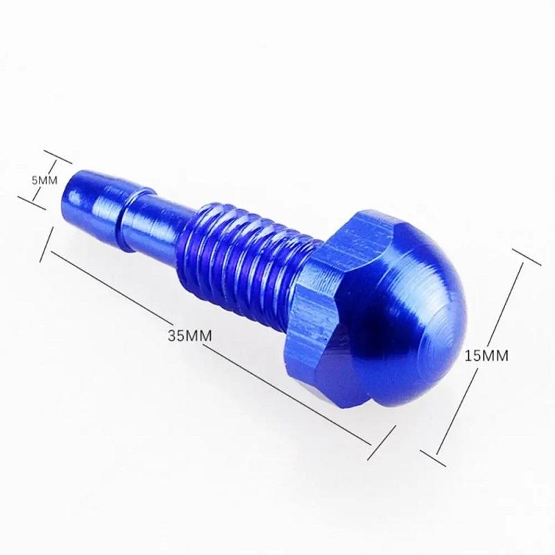 Windshield Washer Nozzle Aluminum Car Washer Sprayer Replacement