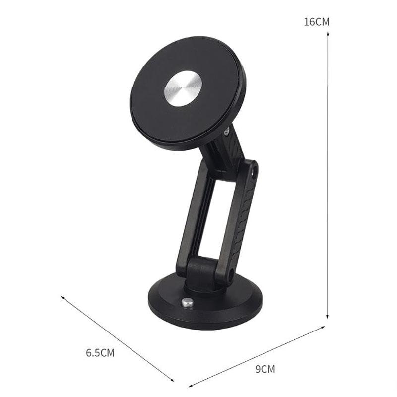 Magnetic Car Phone Holder Dashboard Rotating One-Hand Car Mount