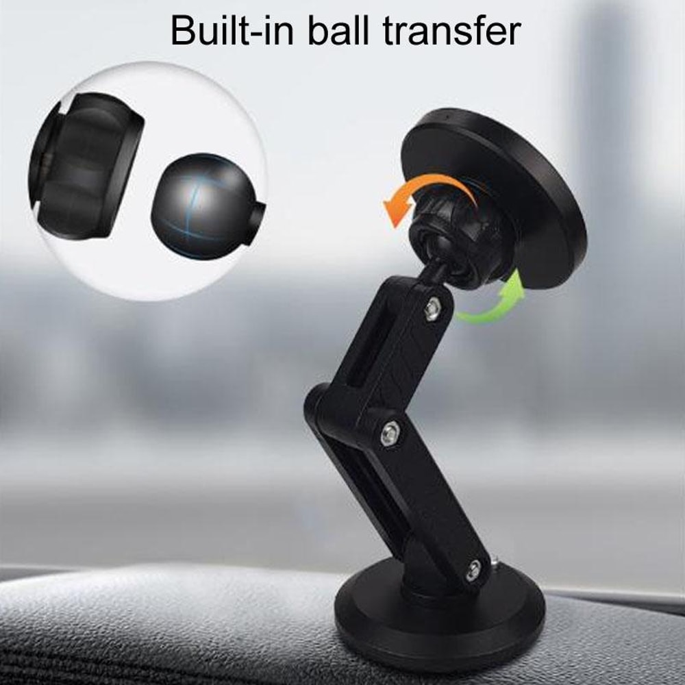 Magnetic Car Phone Holder Dashboard Rotating One-Hand Car Mount