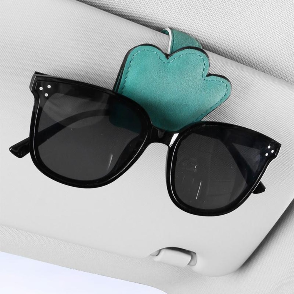 Automotive Car Visor Sunglasses & Ticket Organizer Magnetic Holder Clip