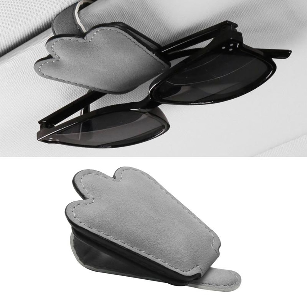 Automotive Car Visor Sunglasses & Ticket Organizer Magnetic Holder Clip