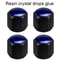 Zinc Alloy Tire Valve Caps Set Universal Car & Motorcycle Dustproof Valve Stem Caps