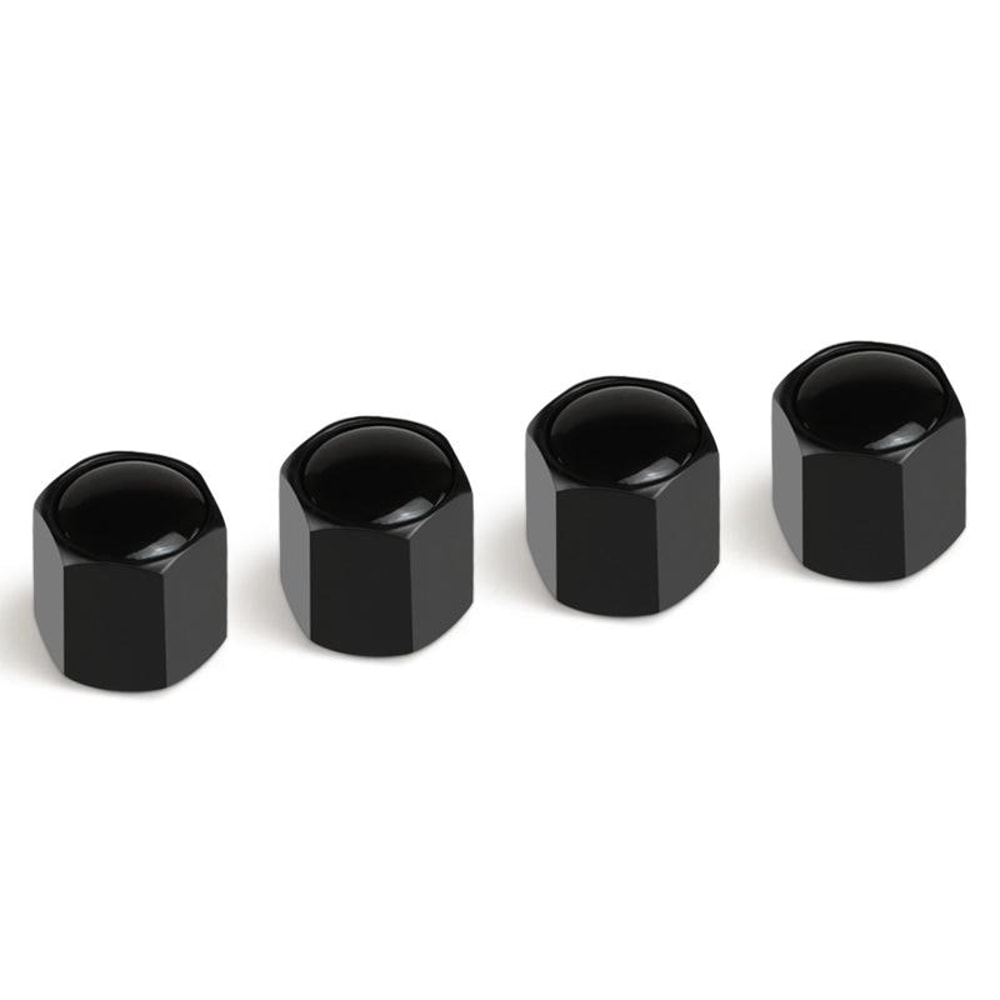 Zinc Alloy Tire Valve Caps Set Universal Car & Motorcycle Dustproof Valve Stem Caps