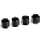 Zinc Alloy Tire Valve Caps Set Universal Car & Motorcycle Dustproof Valve Stem Caps