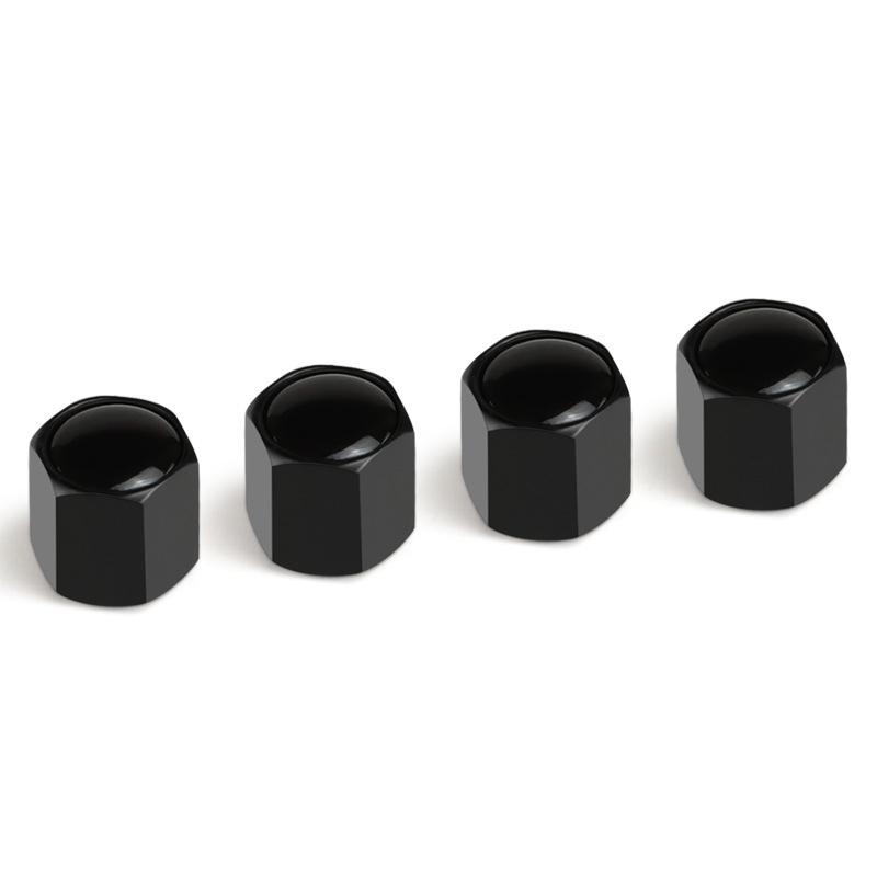 Zinc Alloy Tire Valve Caps Set Universal Car & Motorcycle Dustproof Valve Stem Caps