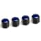 Zinc Alloy Tire Valve Caps Set Universal Car & Motorcycle Dustproof Valve Stem Caps