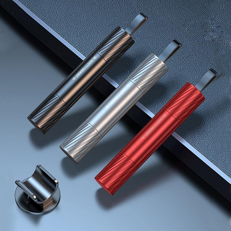 Vehicle-Mounted Emergency Escape Hammer Car Window Breaker & Seatbelt Cutter Safety Tool