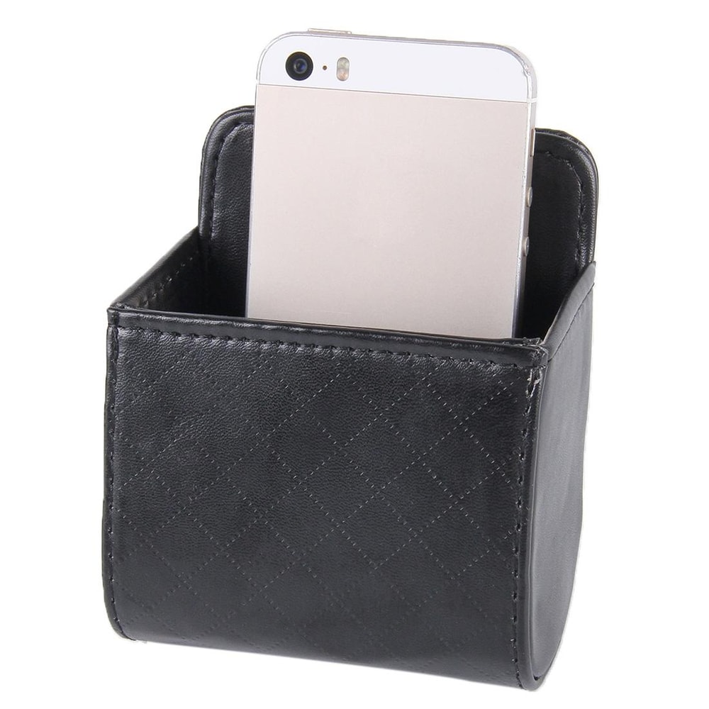 Car Air Vent Phone Holder Storage Pouch Car Organizer Case
